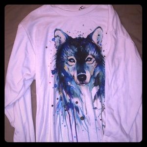 Electro Threads Wolf Long Sleeve Shirt